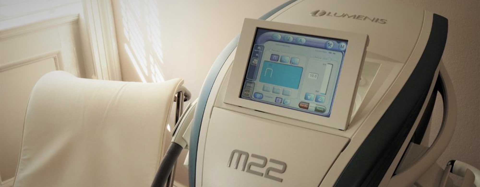M22™ combines Intense Pulsed Light (IPL) with unique Optimal Pulse Technology (OPT™)